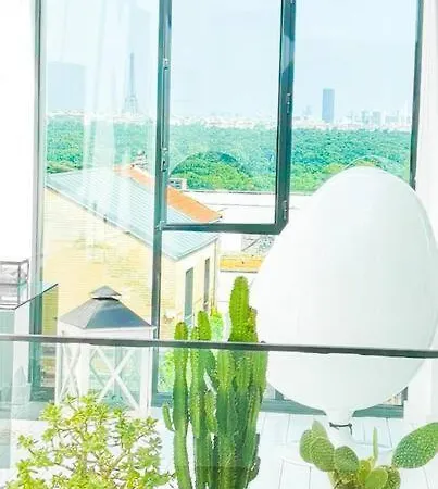 Вилла Maison Exceptionnelle ! Vue Tour Eiffel Et Paris *