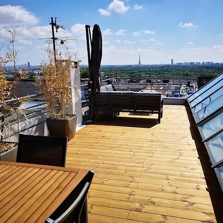 Maison Exceptionnelle ! Vue Tour Eiffel Et Paris Вилла